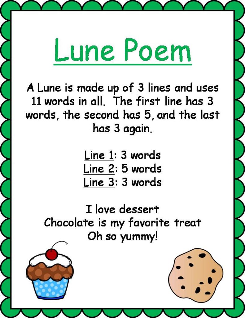 Types Of Poems For Kids To Write