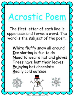 Types of Poems for Kids to Read and Write - Vibrant Teaching