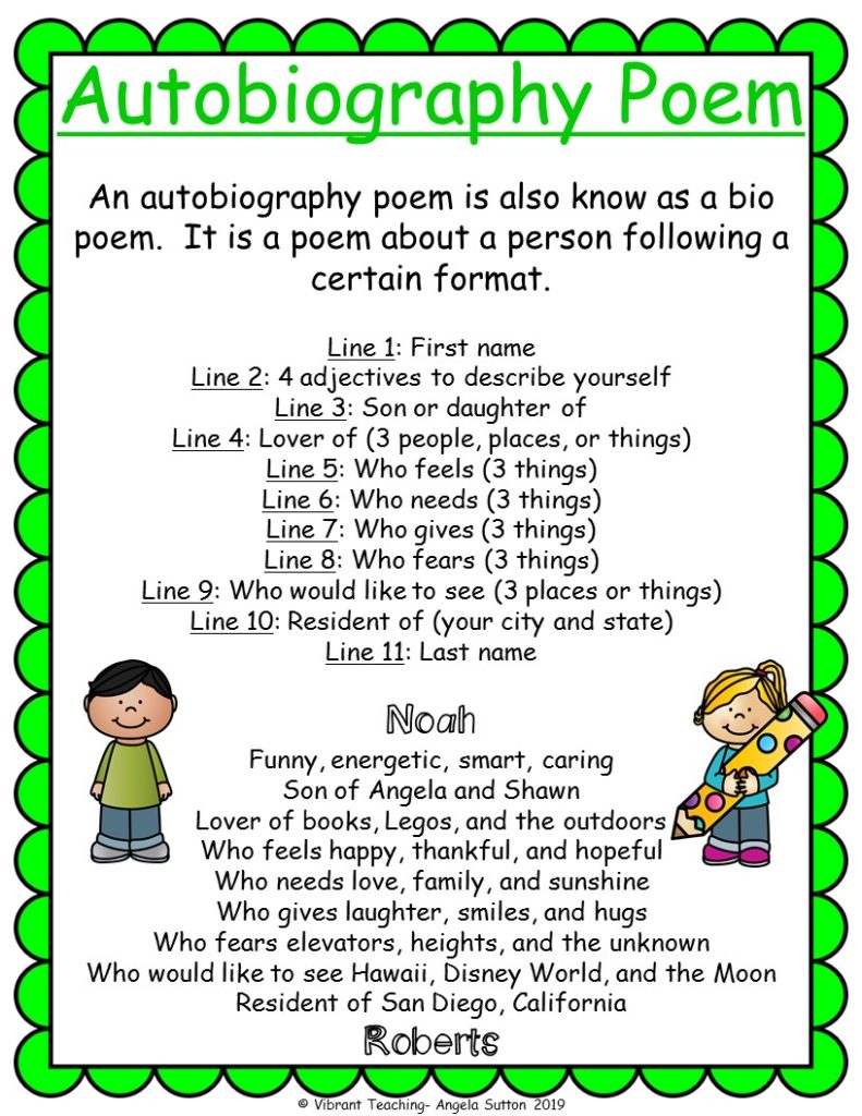 Types of Poems for Kids to Read and Write - Vibrant Teaching