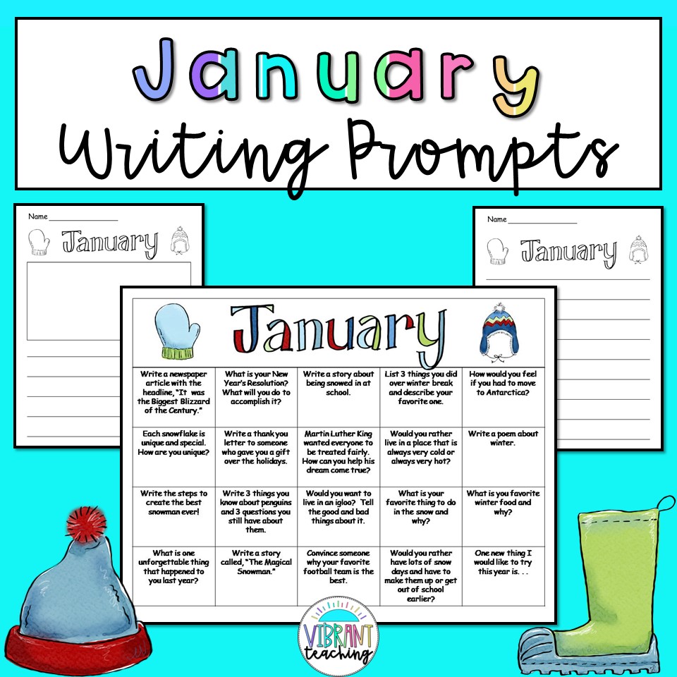 Monthly Writing Prompts to Engage Students and Make Writing Fun ...