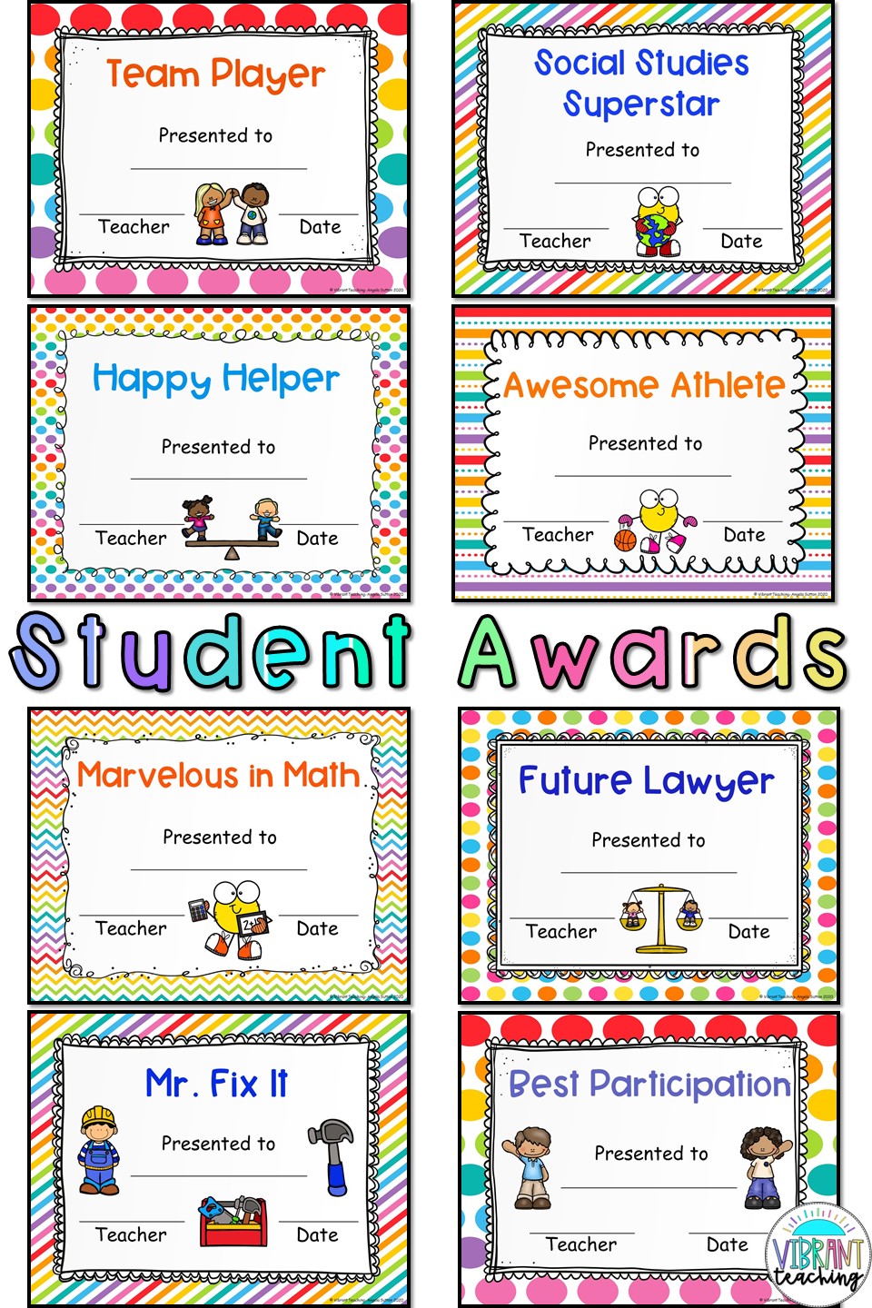 List Of Awards For Students