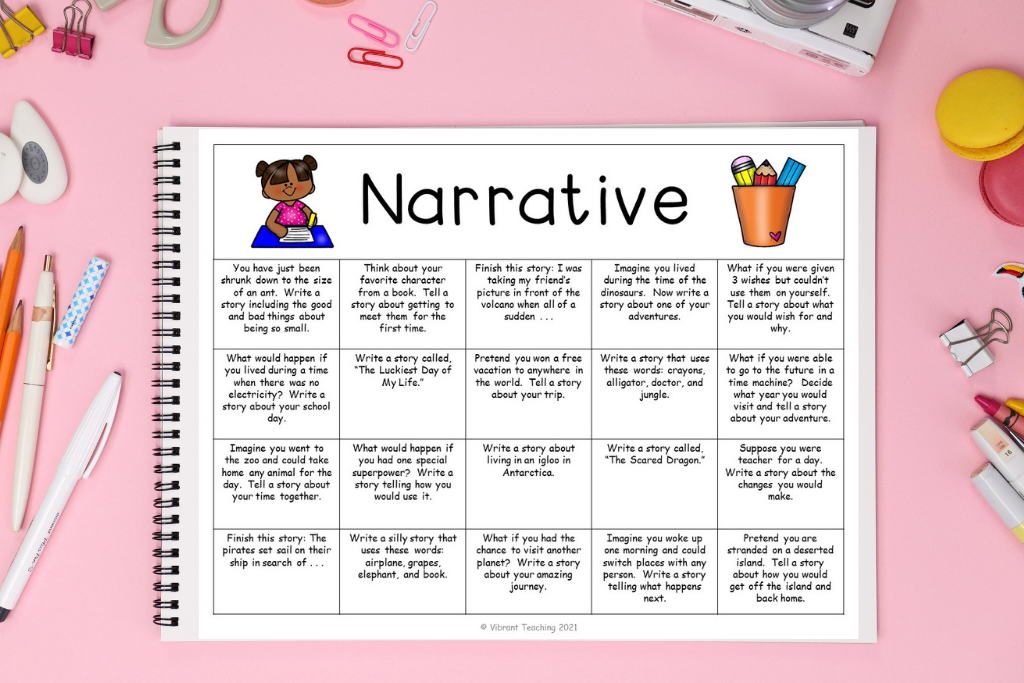 narrative essay prompt examples