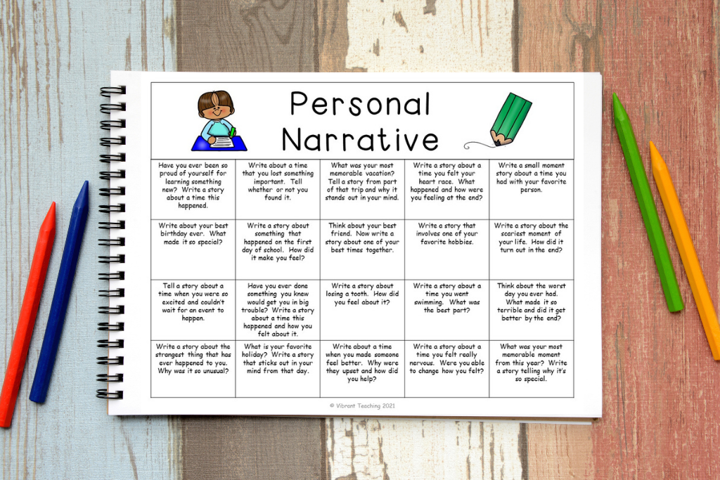 Narrative on sale writing prompts