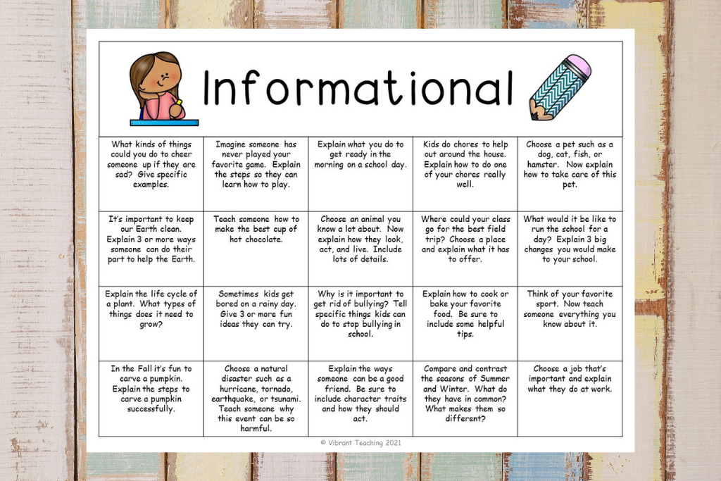 information-writing